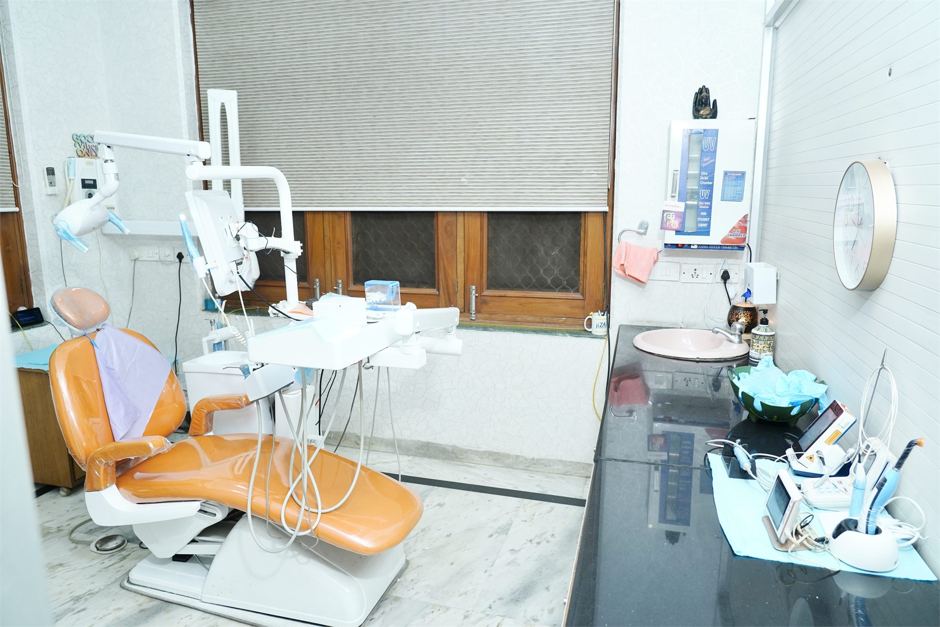 Dental treatment chair at Marwaha Dental Clinic in Gurugram