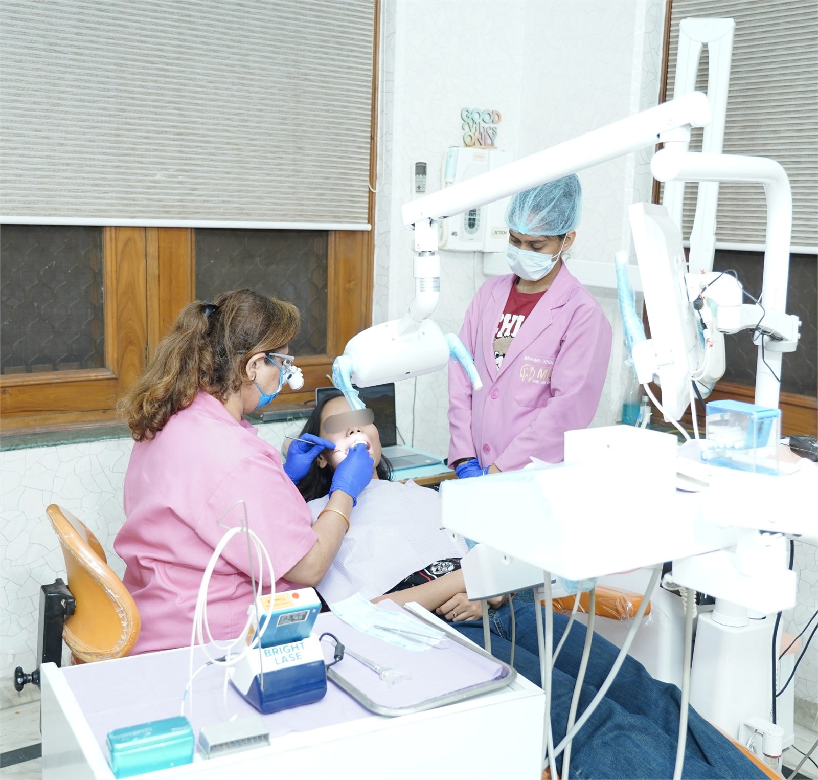 Dental treatment visit at Marwaha Dental Clinic in Gurugram